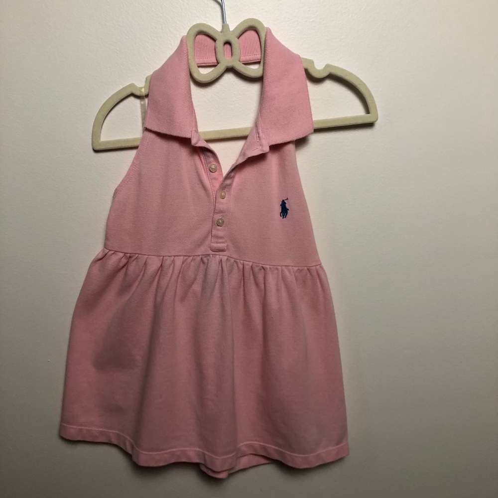 Ralph Lauren Halter Top With Collar and Buttons